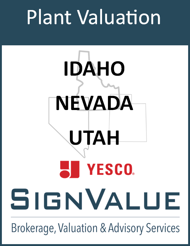 ID-UT-NV Yesco Plant Valuation