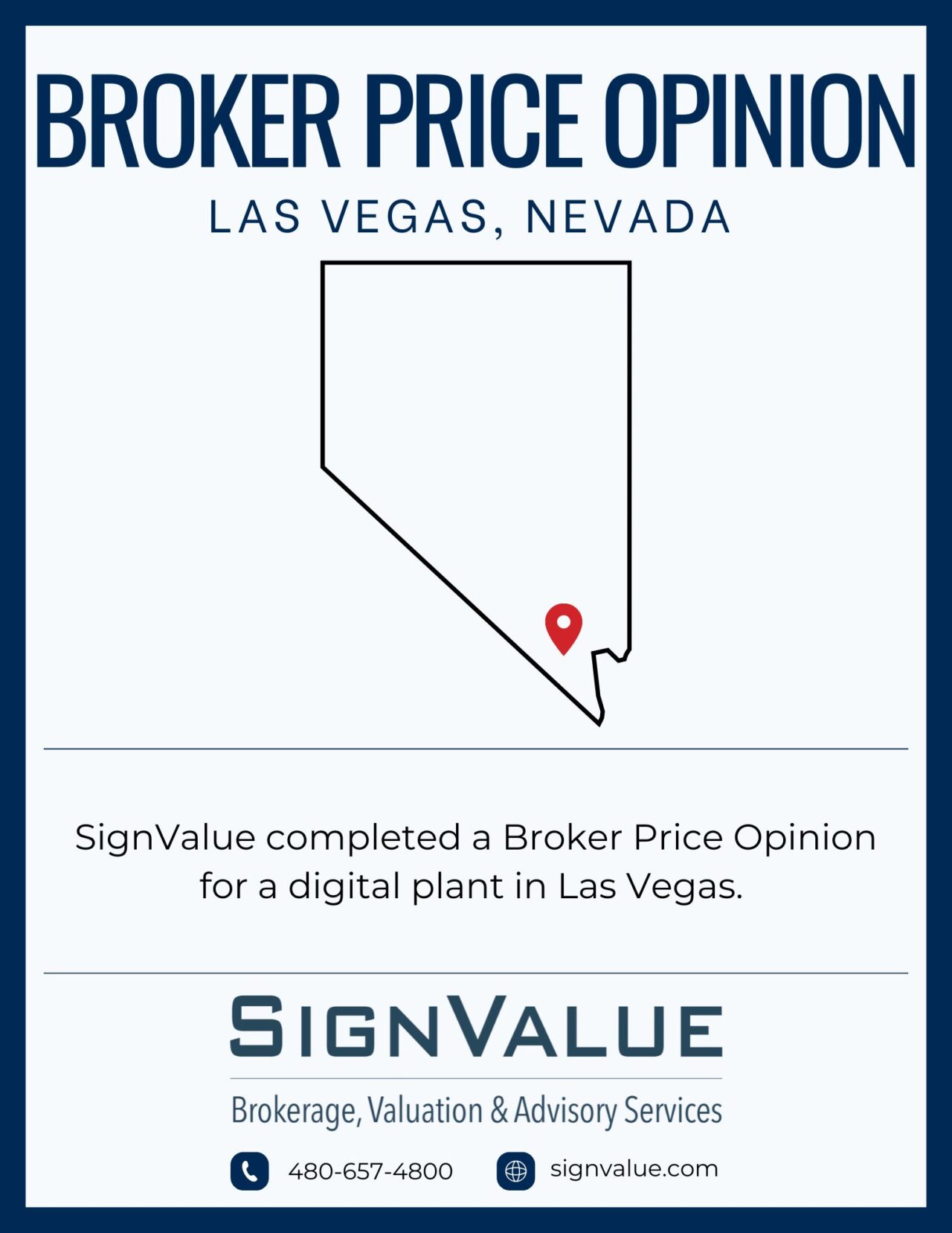Broker Price Opinion – Las Vegas