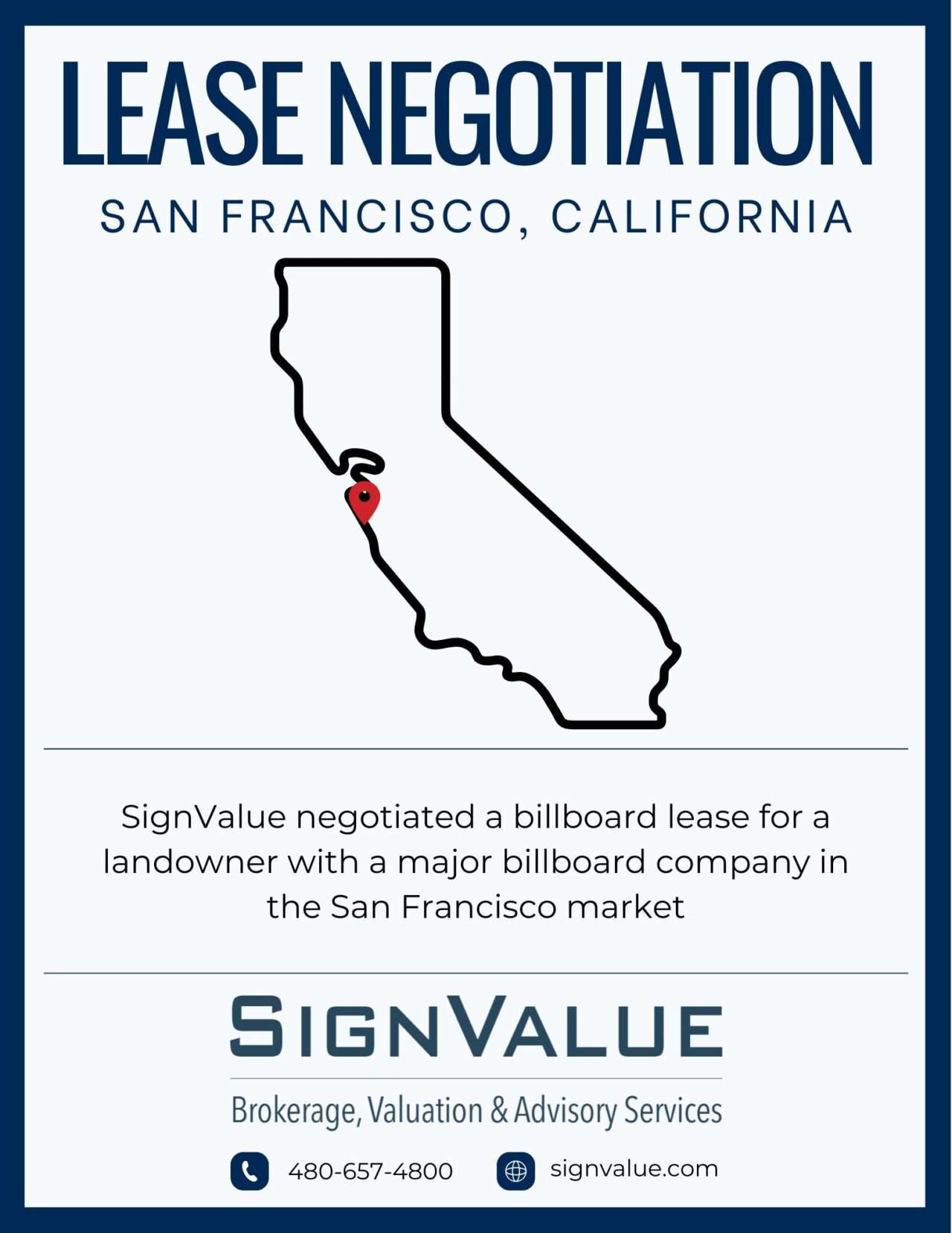 Lease Negotiation – San Francisco