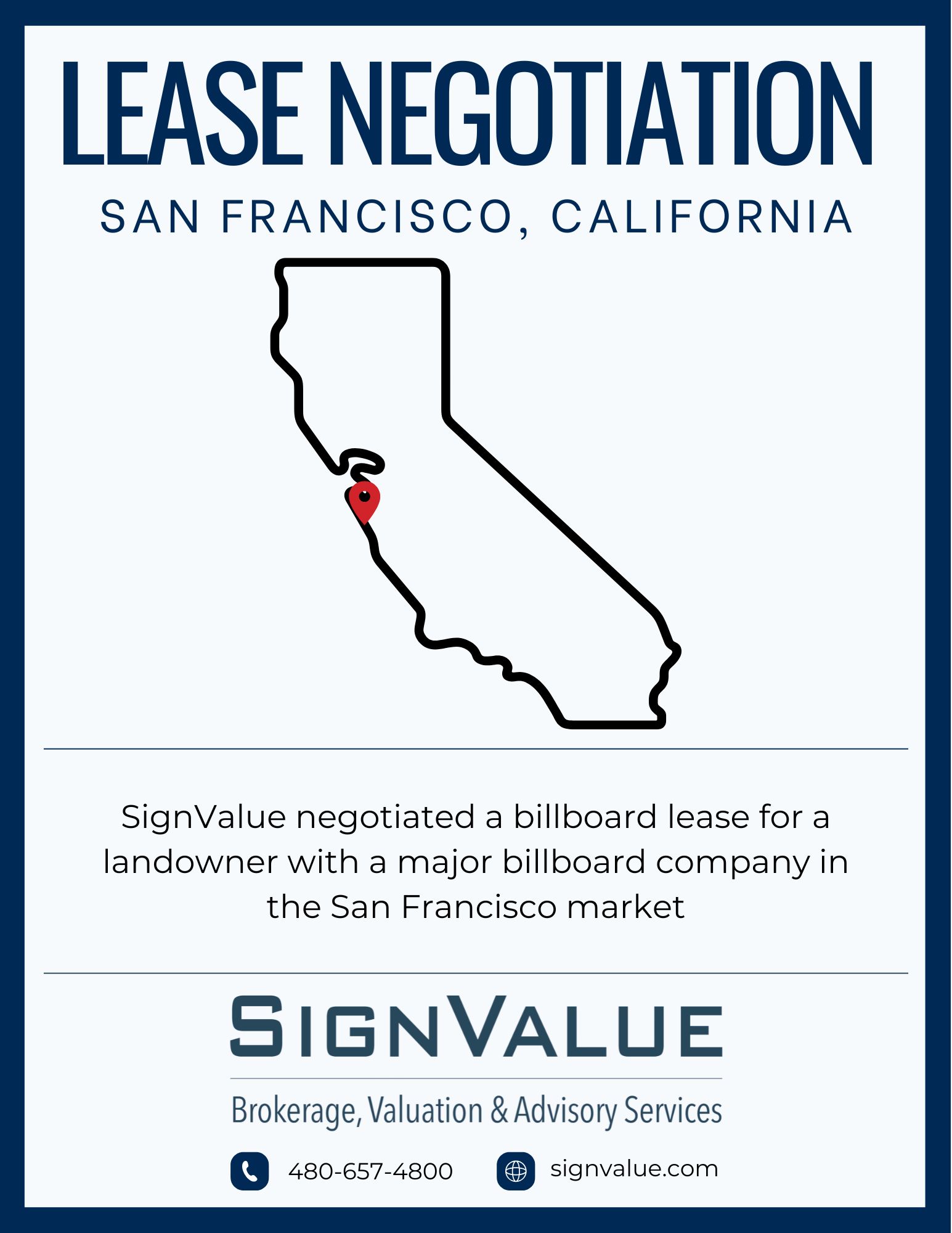 Lease Negotiation – San Francisco