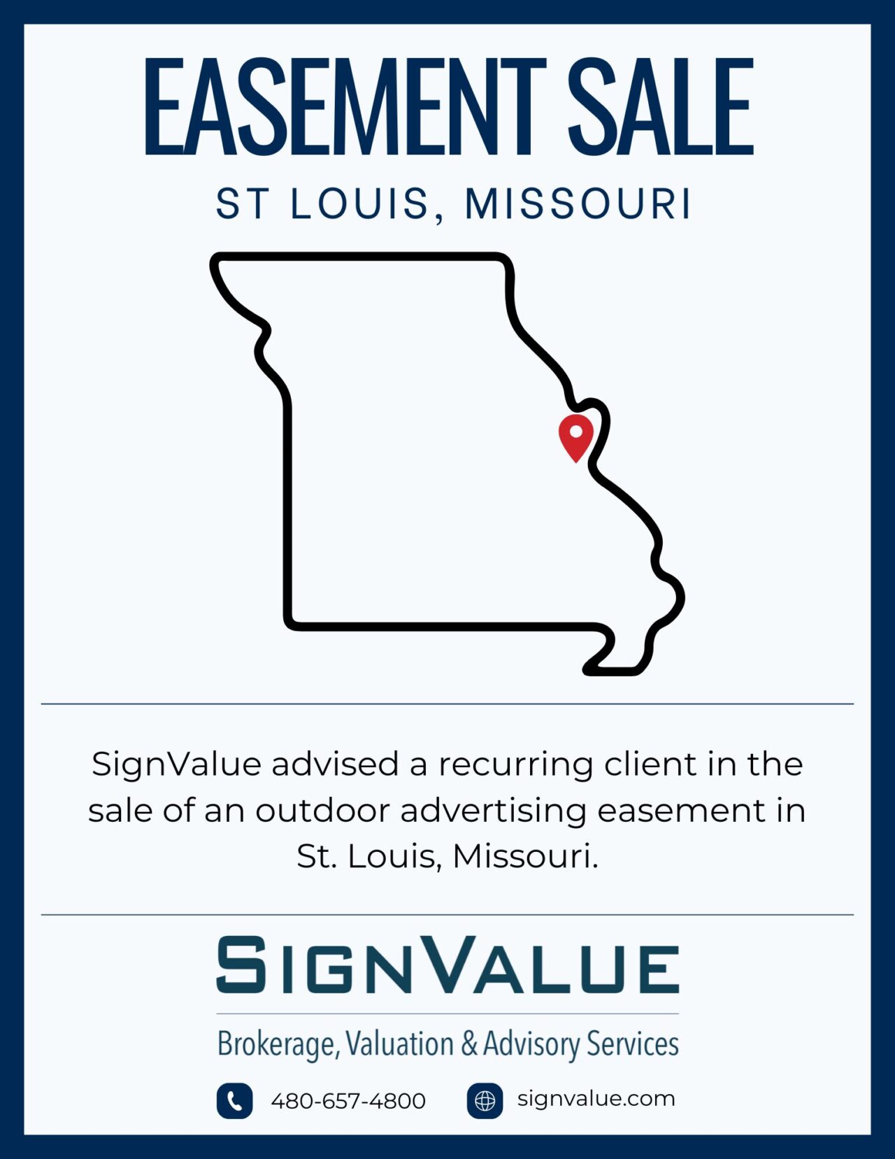 Easement Sale – St Louis