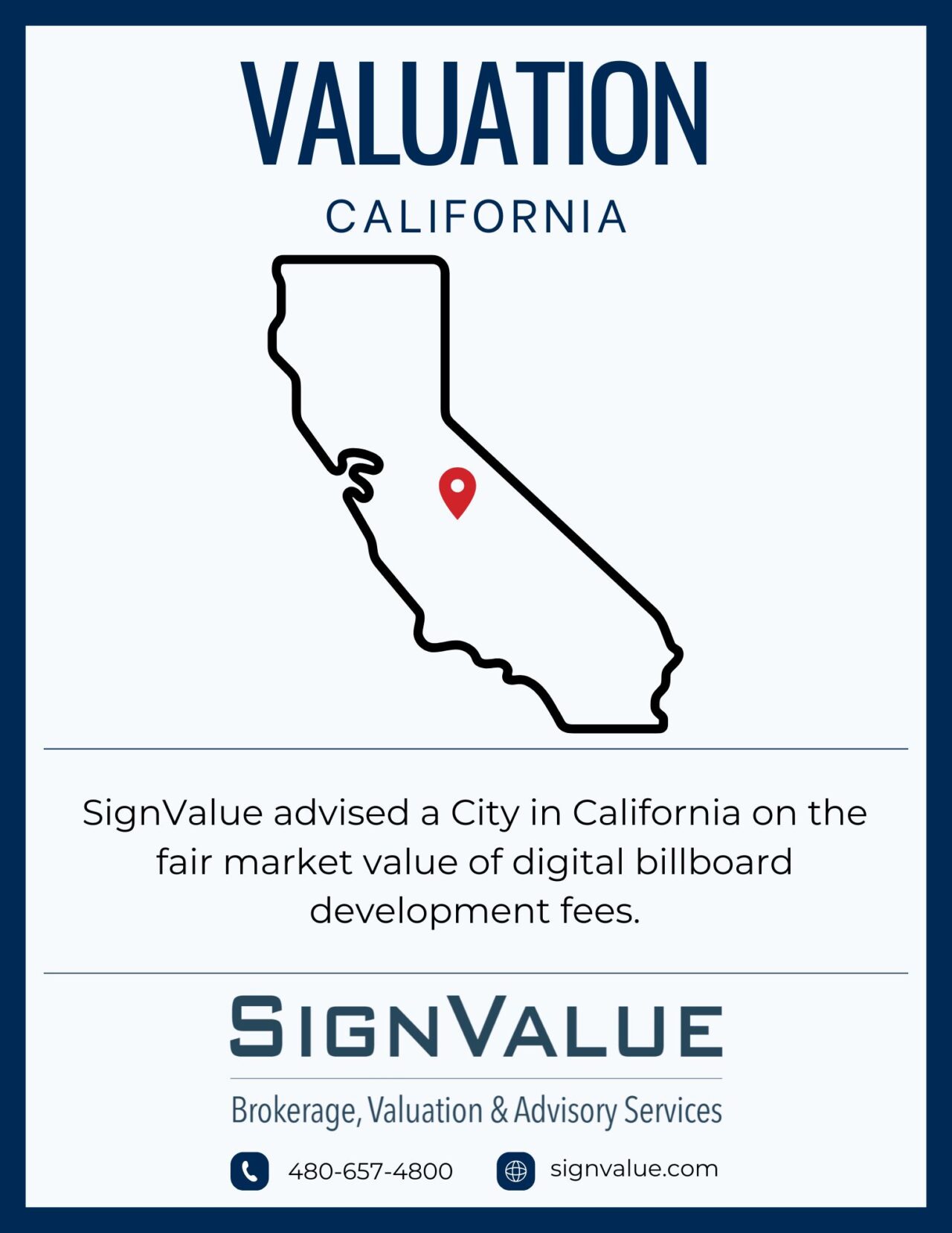 SignValue Completes Fair Market Valuation