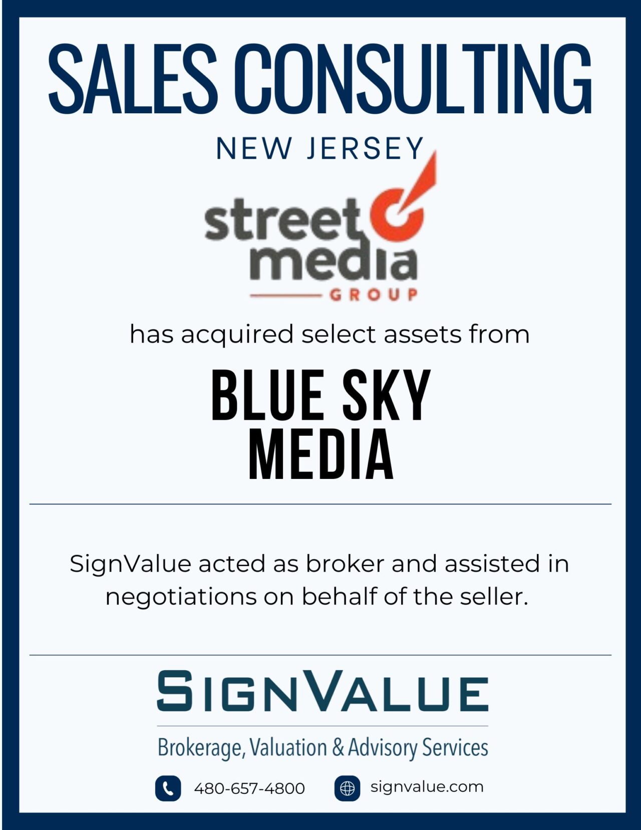 Street Media Acquires Select Assets From Blue Sky Digital